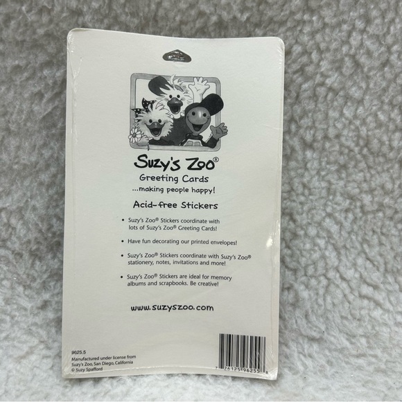 Suzy's Zoo party bundle 2005 party invitation stickers coloring book scrapbook - Picture 11 of 13